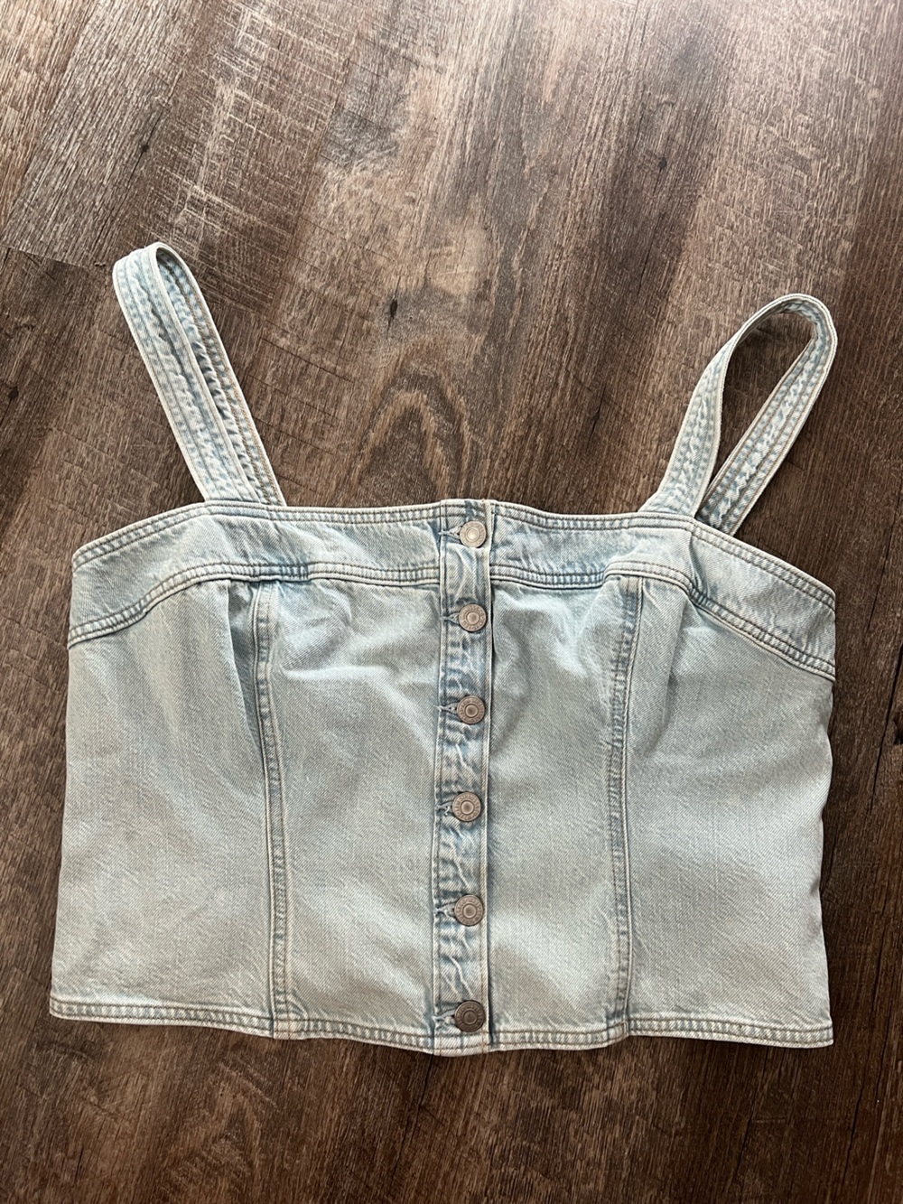 Levi's Drea Denim Tank Top-Size XL